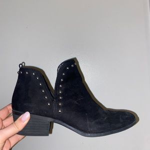 Sam Edelman Studded Black Booties